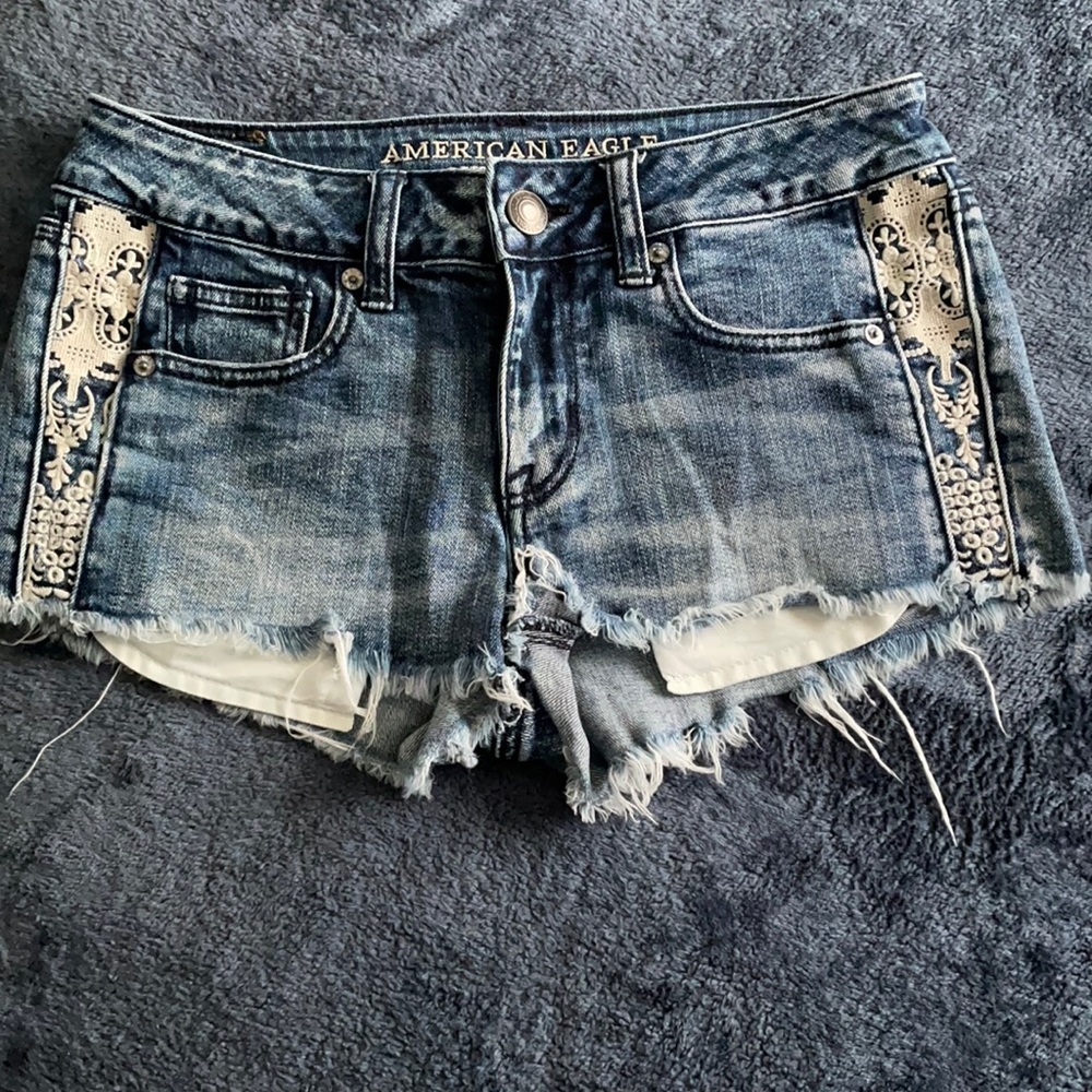 Two shorts from American Eagle.